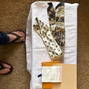 Louis Vuitton Monogram Silk Scarf
